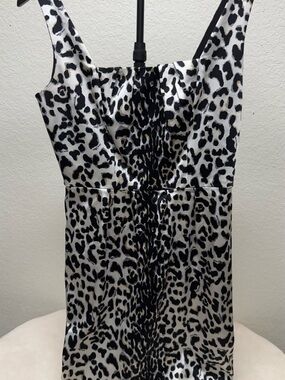 White House Black Market Black Satin Top